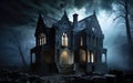 Halloween Haunted House, Horror Background