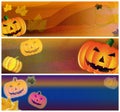 Halloween Headers Royalty Free Stock Photo