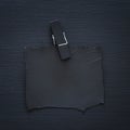 Halloween holiday minimal top view image of empty letter to add