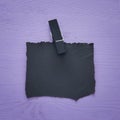 Halloween holiday minimal top view image of empty letter to add