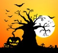 Halloween holidays abstract backgrounds