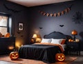 Halloween house autumn residential Royalty Free Stock Photo