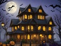 Halloween House Midnight Fantasy Horror