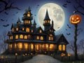 Halloween House Midnight Fantasy Horror