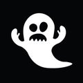 Halloween Icon: The Screaming Ghost.