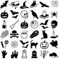 Halloween vector icon illustration Royalty Free Stock Photo