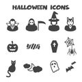 Halloween icons