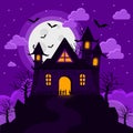 Halloween images castle strange tower