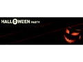 Halloween invite banner with grunge