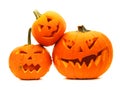 Halloween Jack o Lanterns Royalty Free Stock Photo