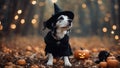 halloween jack russell terrier A Halloween puppy dressed as a witch, accidentally casting a spell