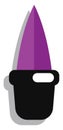 Halloween knife, icon