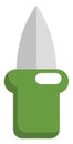 Halloween knife, icon