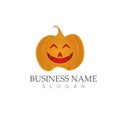 Halloween logo vector illustration icon Royalty Free Stock Photo