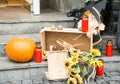 Halloween in Monschau, Germany Royalty Free Stock Photo