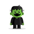 Halloween moster character design vector Royalty Free Stock Photo