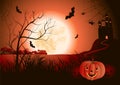 Halloween night Royalty Free Stock Photo