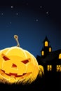 Halloween night background Royalty Free Stock Photo