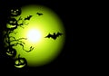 Halloween night background Royalty Free Stock Photo