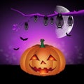 Halloween night Royalty Free Stock Photo