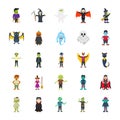 Halloween Characters Set