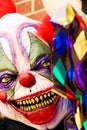 Halloween party horror clown Royalty Free Stock Photo