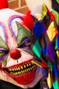 Halloween party horror clown Royalty Free Stock Photo