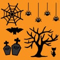 Halloween party. Vector illustration