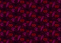 Halloween pattern design for use as wallpaper Royalty Free Stock Photo