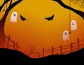 halloween pattern ghost spooky, art, funny, pumpkin bat