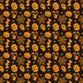 Halloween pattern