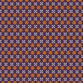 Halloween pattern skull color on background for decoration holiday party, poster, greeting Royalty Free Stock Photo