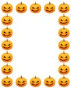 Halloween photo frame Royalty Free Stock Photo