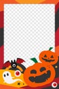 Halloween photo frame Royalty Free Stock Photo