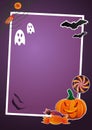 Halloween picture frame