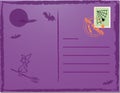 Halloween post card