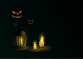 Halloween Lanterns are all included in this Halloween Cartoon Ghost Vector.