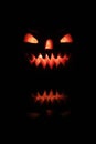 Halloween,the pumpkin, blak background