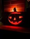 Halloween pumpkin, celebration, smile, creapy Royalty Free Stock Photo