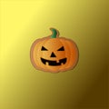 Halloween pumpkin cookie