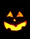 Halloween pumpkin face Royalty Free Stock Photo