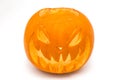 Halloween pumpkin ghost lantern Royalty Free Stock Photo