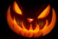 Halloween pumpkin ghost lantern Royalty Free Stock Photo