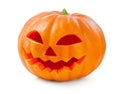 Halloween pumpkin head jack lantern Royalty Free Stock Photo