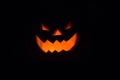 Halloween pumpkin head jack lantern Royalty Free Stock Photo