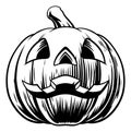 Halloween Pumpkin Illustration