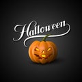 Halloween Pumpkin Jack Lantern Royalty Free Stock Photo