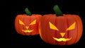 Halloween pumpkin lantern,