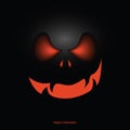 Halloween Pumpkin Mask Background.