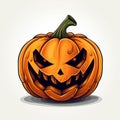 Halloween Pumpkin Placemat Design Background Royalty Free Stock Photo